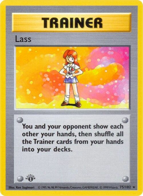 Lass Card Front