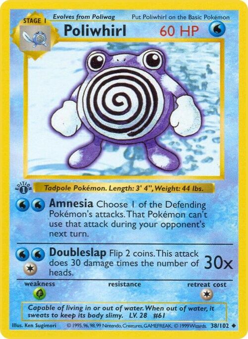 Poliwhirl Card Front