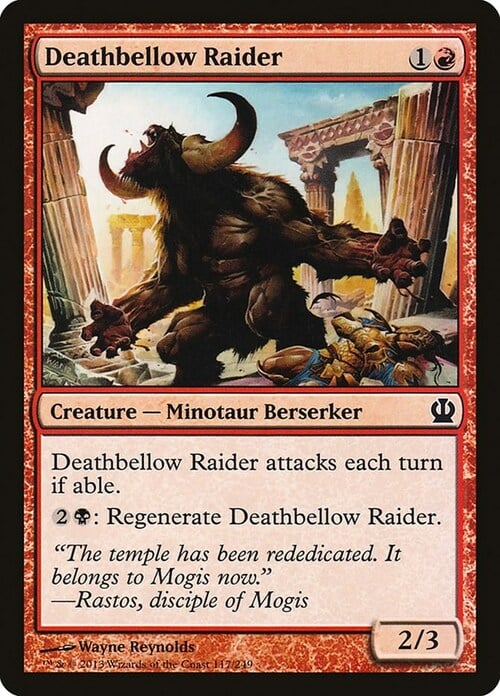 Deathbellow Raider Card Front