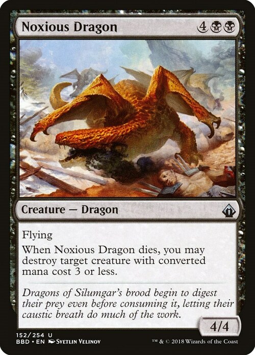 Noxious Dragon Card Front