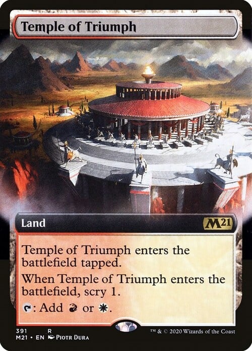 Temple of Triumph Card Front