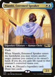 Niambi, Esteemed Speaker · Extended Art 379