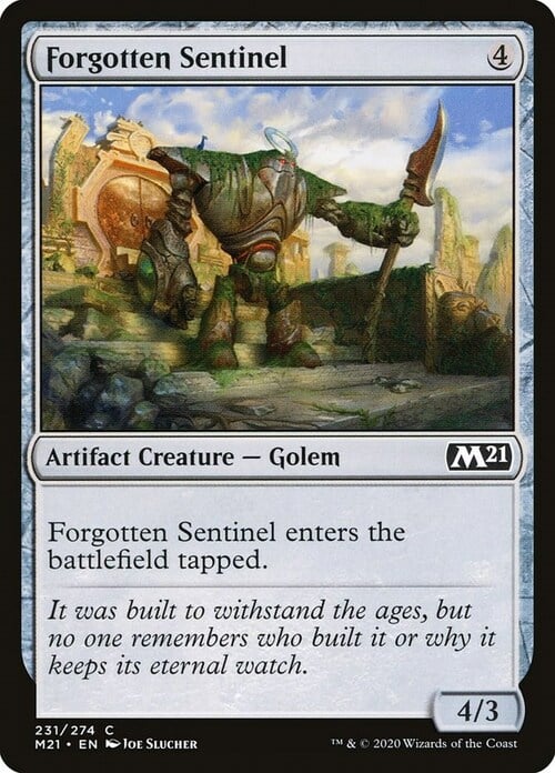 Forgotten Sentinel Card Front