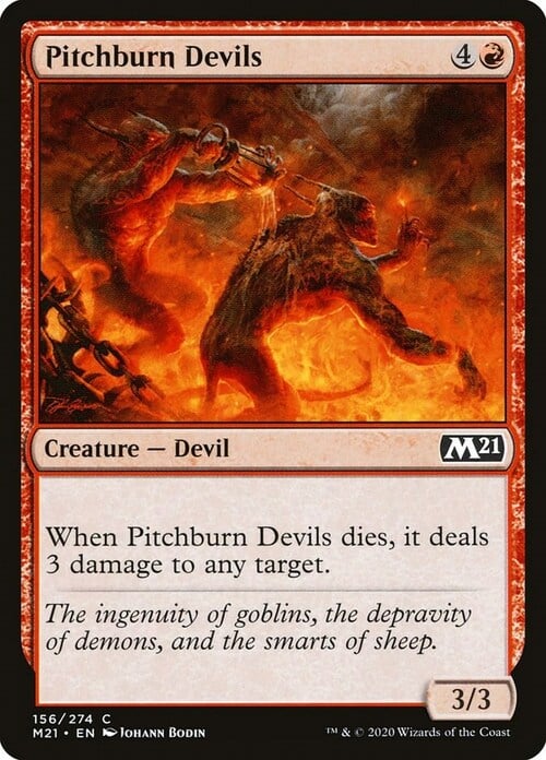 Pitchburn Devils Card Front