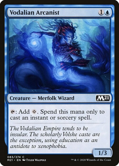 Vodalian Arcanist Card Front