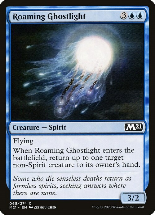 Roaming Ghostlight Card Front