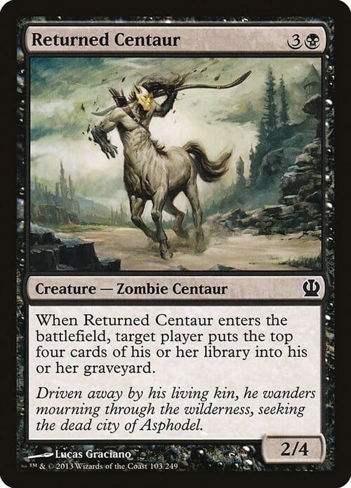 Returned Centaur Card Front
