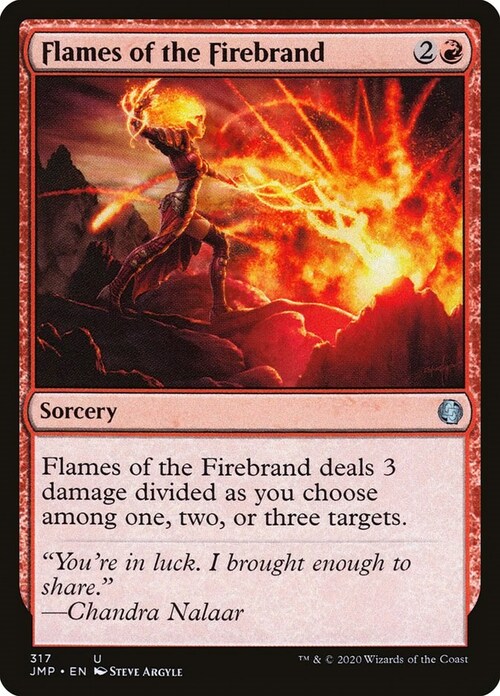 Flames of the Firebrand Card Front