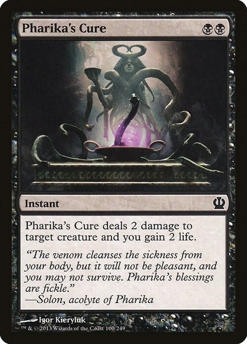 Pharika's Cure Card Front