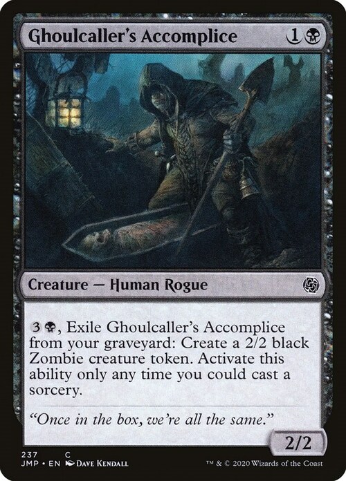 Ghoulcaller's Accomplice Card Front
