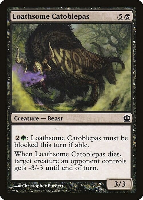 Loathsome Catoblepas Card Front