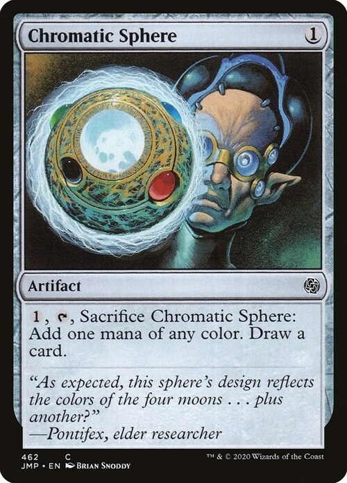 Chromatic Sphere Card Front