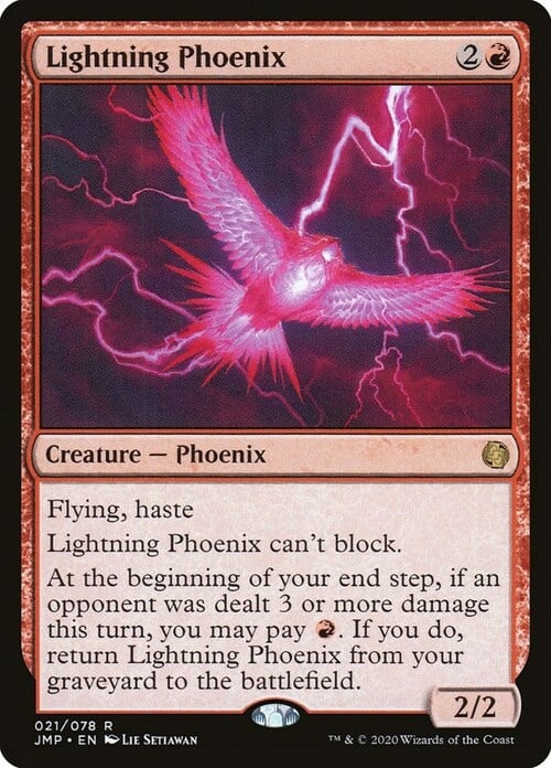 Lightning Phoenix Card Front