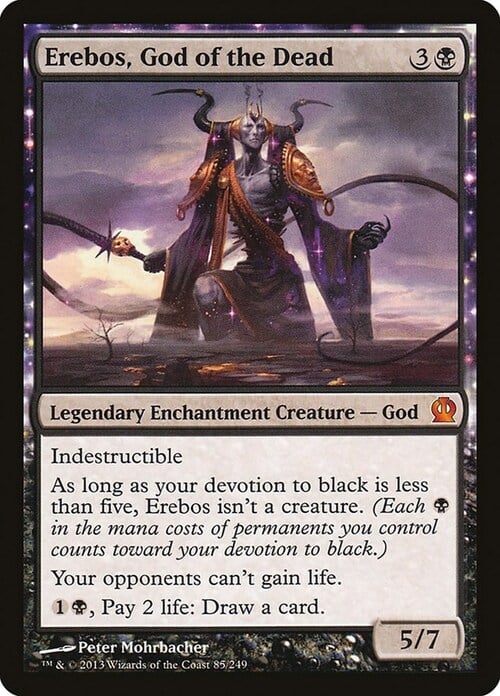 Erebos, Dio dei Morti Card Front