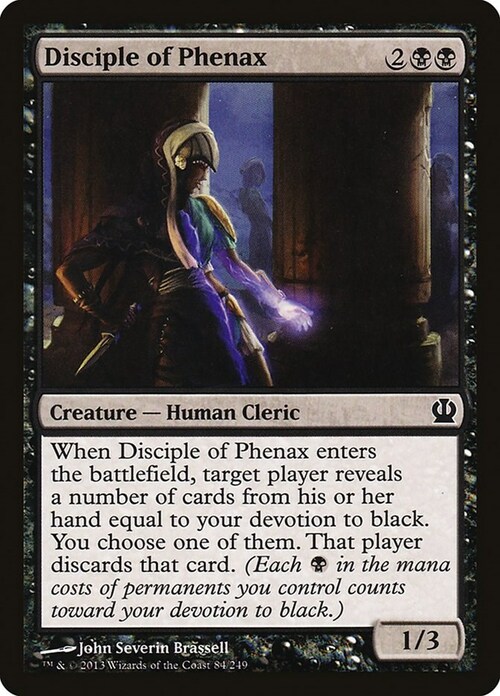 Disciple of Phenax Card Front
