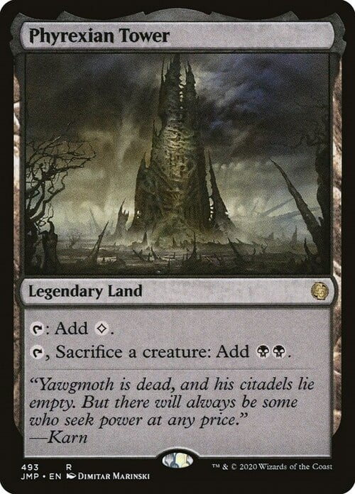 Torre di Phyrexia Card Front