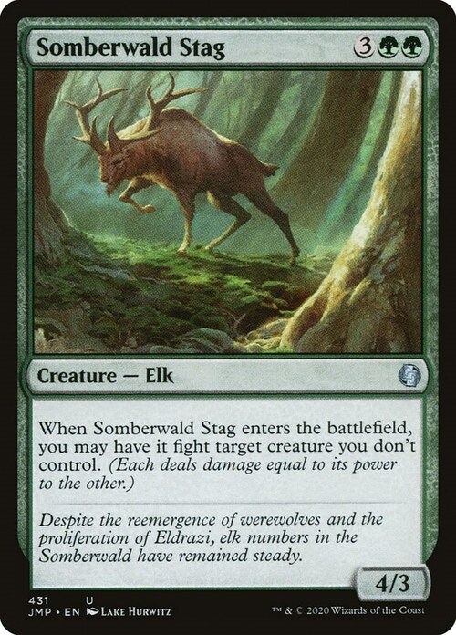 Cervo di Somberwald Card Front