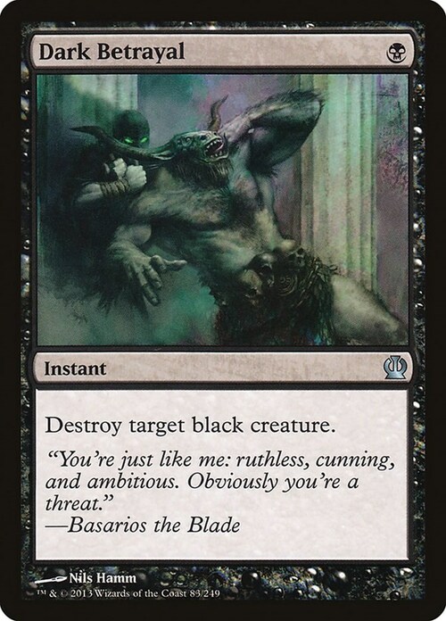 Dark Betrayal Card Front