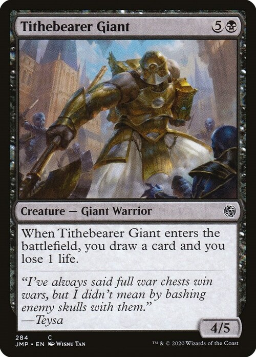 Tithebearer Giant Card Front