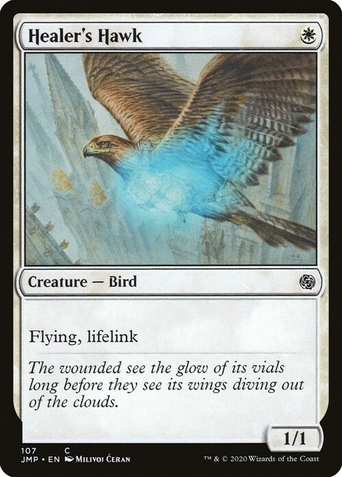 Healer's Hawk Card Front