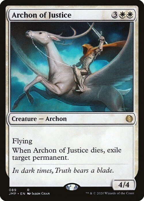 Archon of Justice Card Front