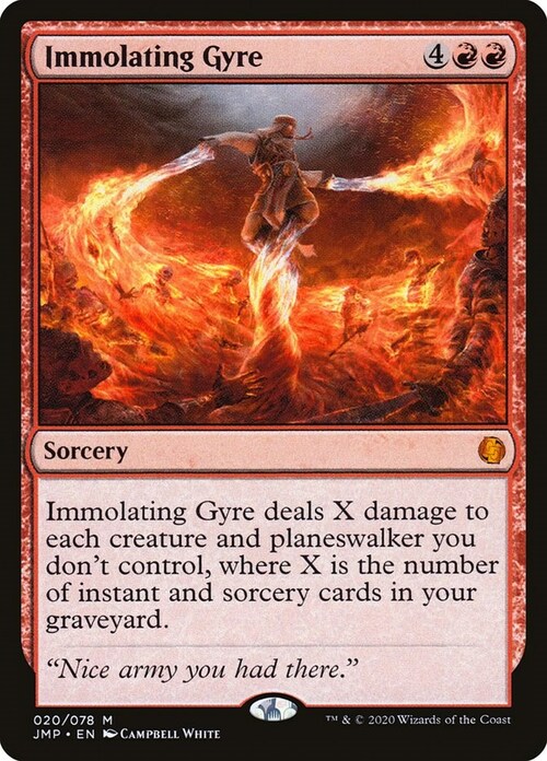 Immolating Gyre Card Front
