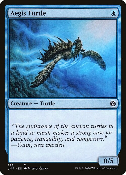 Tartaruga dell'Egida Card Front