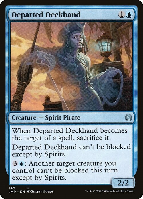 Departed Deckhand Card Front