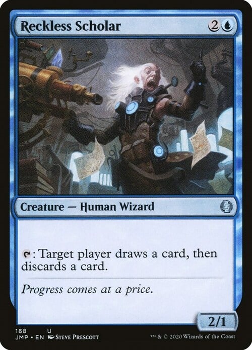 Reckless Scholar Card Front