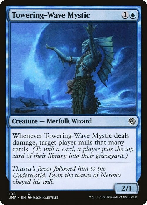 Towering-Wave Mystic Card Front