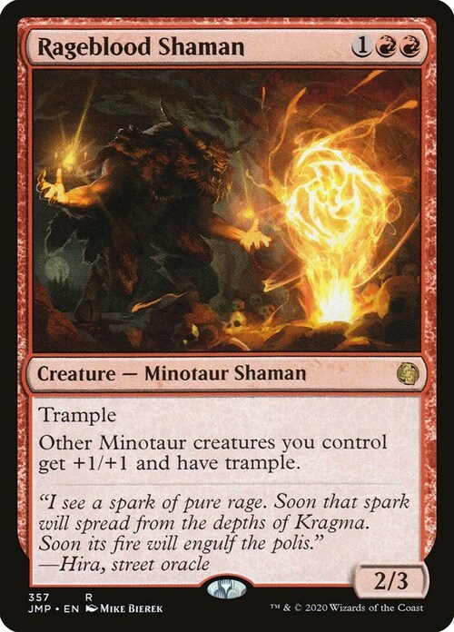 Rageblood Shaman Card Front