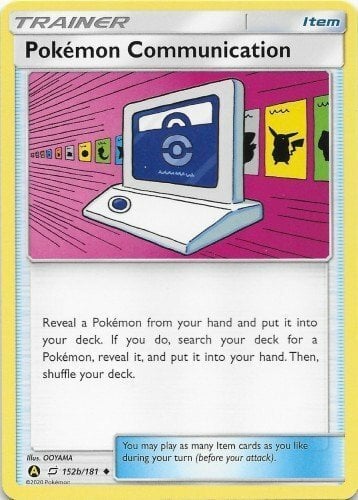 Pokémon Communication Card Front