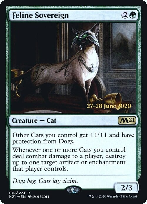 Sovrano Felino Card Front