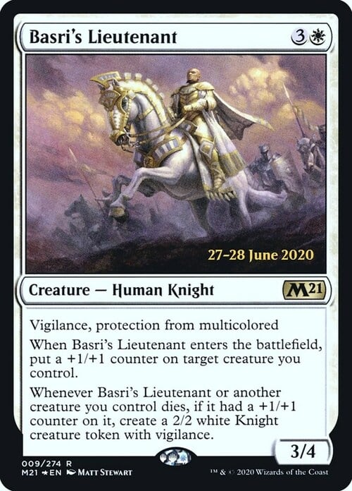 Basri's Lieutenant Card Front