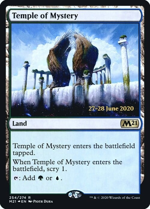 Temple of Mystery Card Front