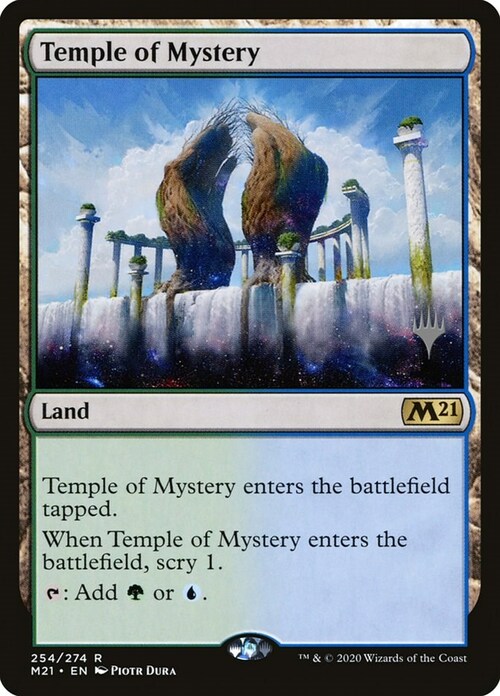 Temple of Mystery Card Front