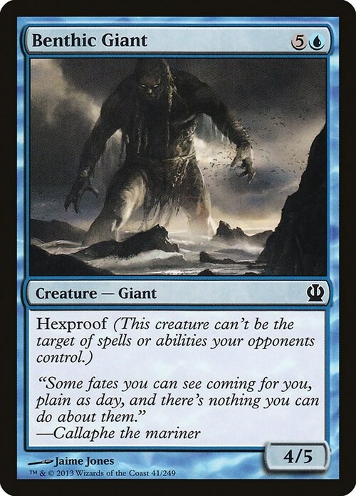Benthic Giant Card Front