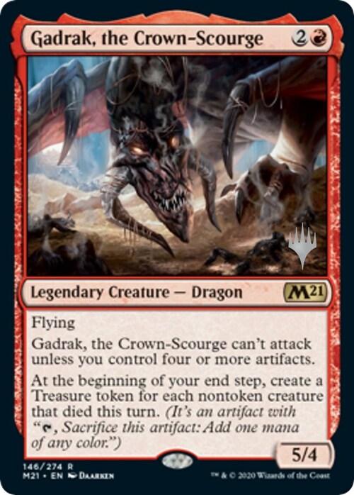 Gadrak, the Crown-Scourge Card Front