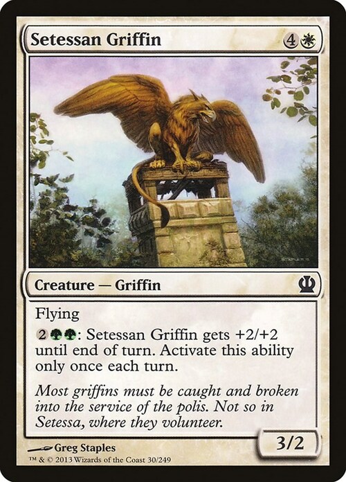 Setessan Griffin Card Front