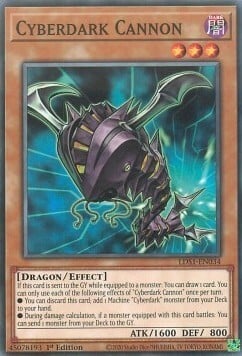 Cyberdark Cannon Card Front