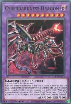 Cyberdarkness Dragon Card Front