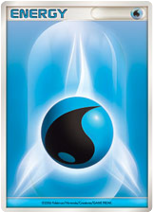 Water Energy Card Front