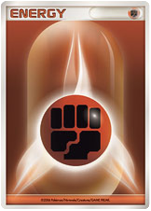 Fighting Energy Card Front