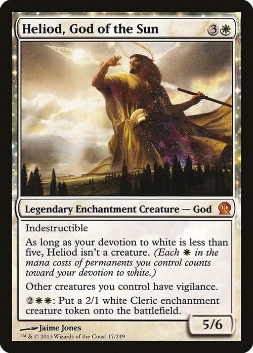 Eliod, Dio del Sole Card Front