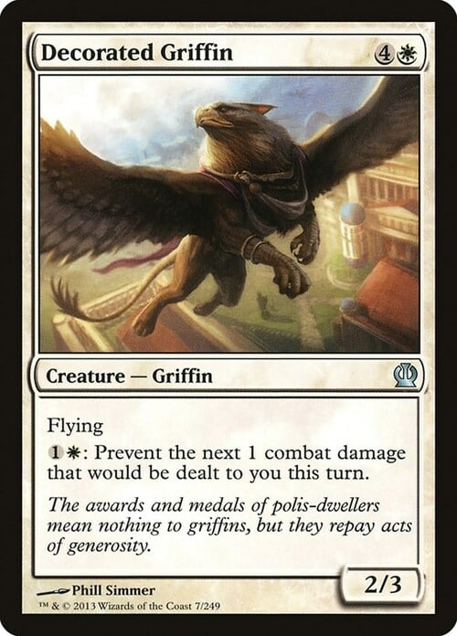 Decorated Griffin Card Front