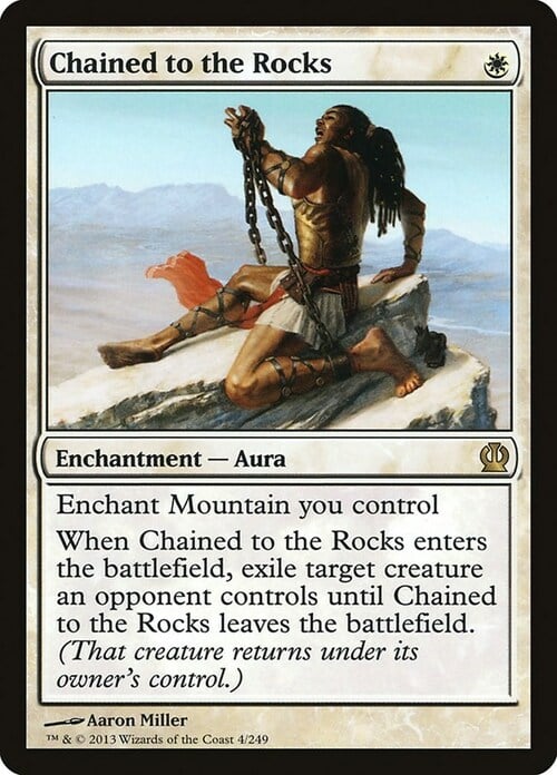 Chained to the Rocks Card Front