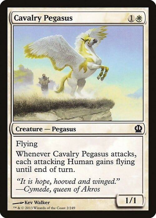 Cavalry Pegasus Card Front