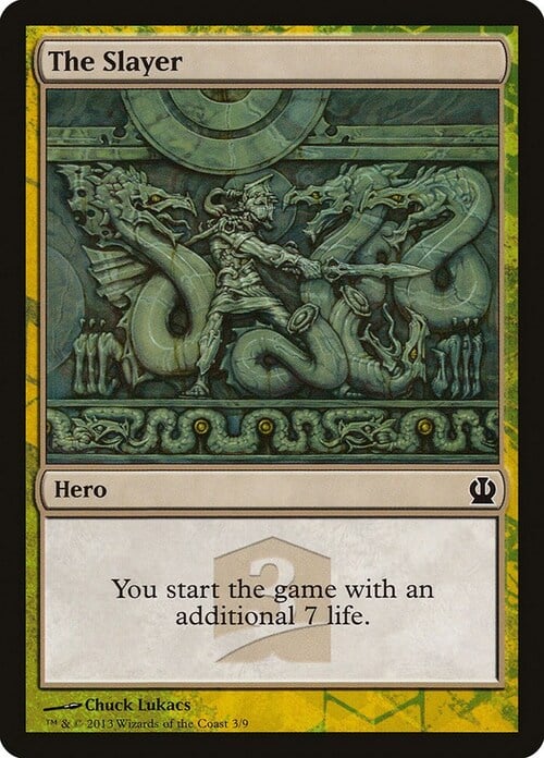 The Slayer Card Front