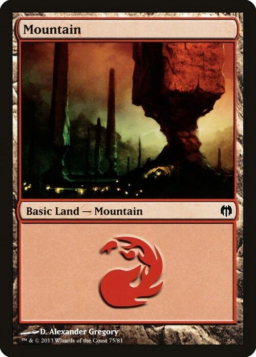Mountain Card Front