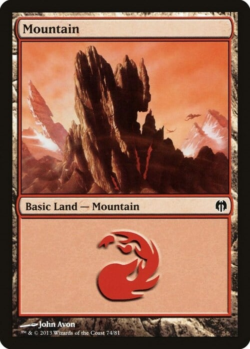 Mountain Card Front
